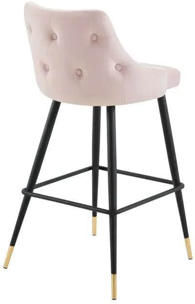 Adorn Performance Velvet Bar Stool Set of 2