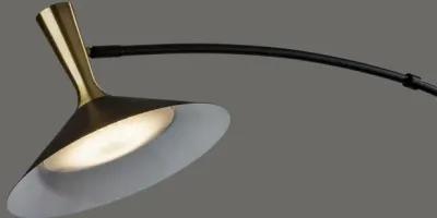 Bradley LED Arc Lamp w. Smart Switch