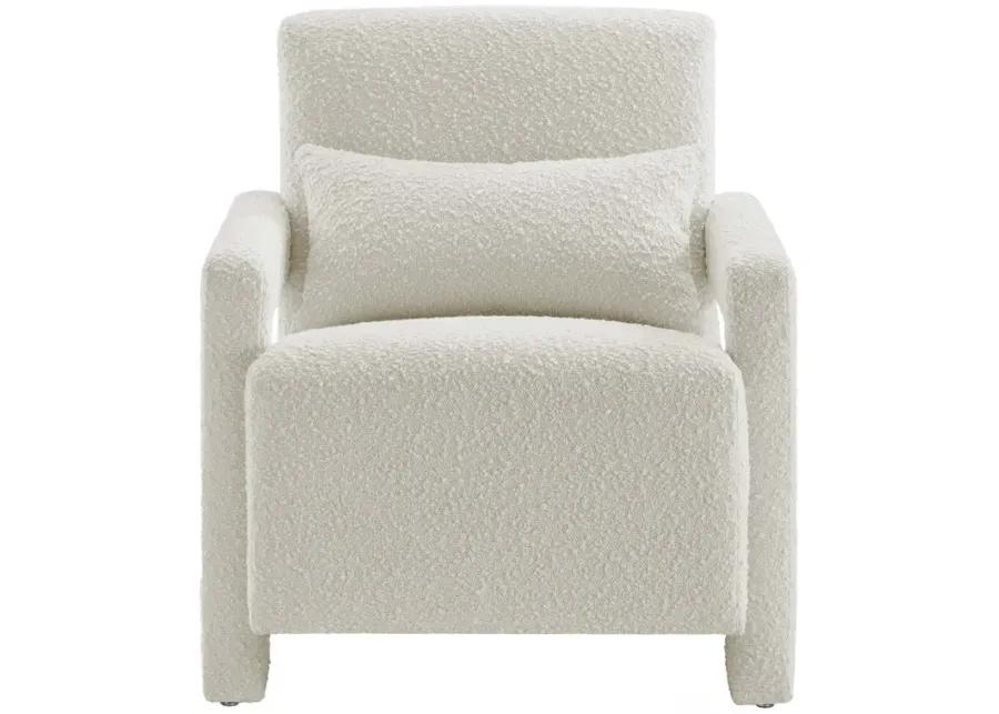 Mirage Boucle Upholstered Armchair