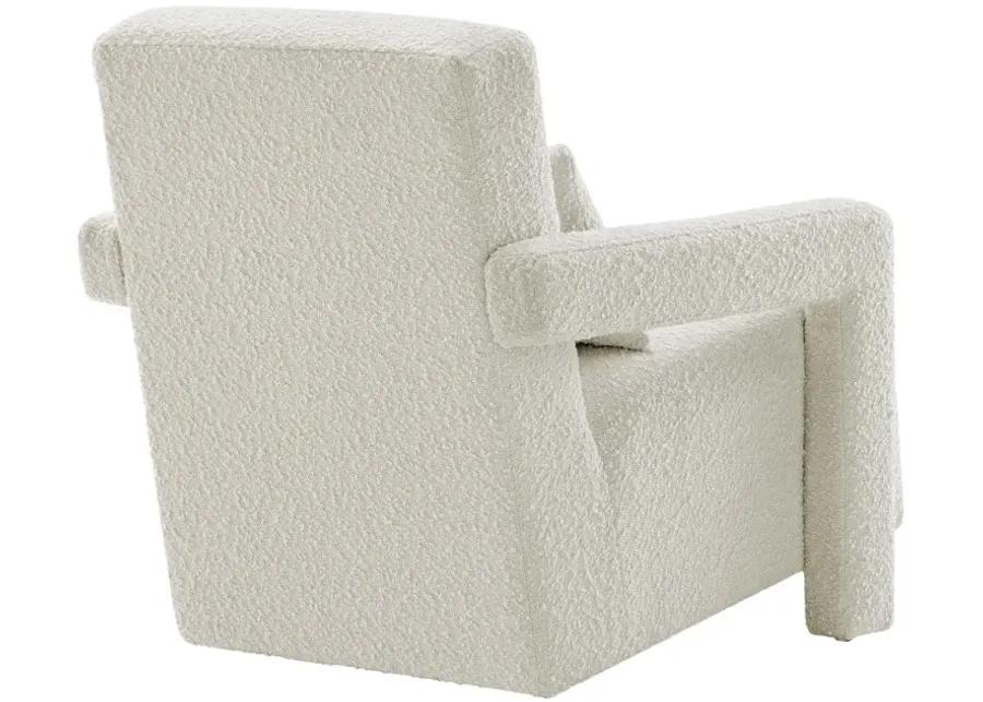 Mirage Boucle Upholstered Armchair