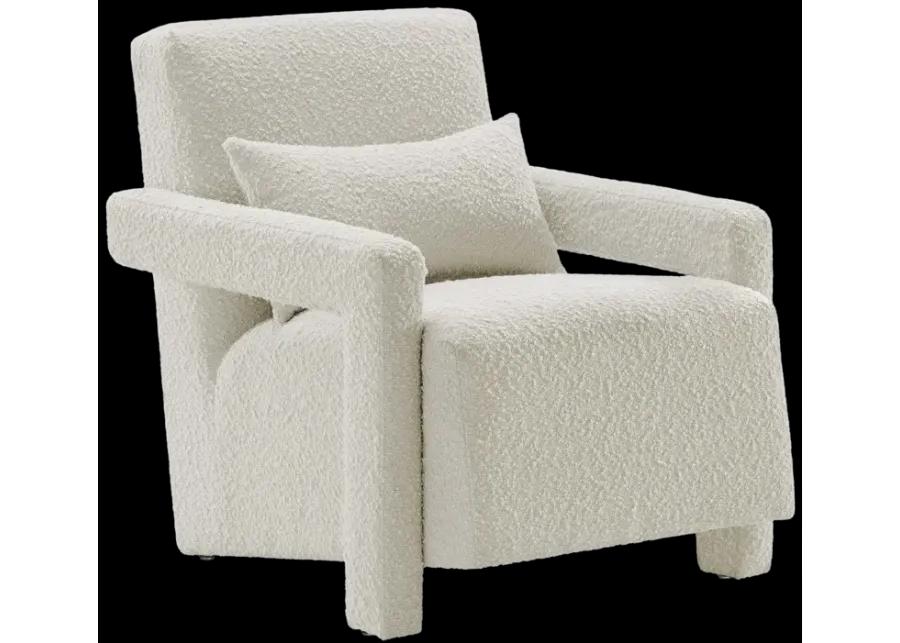 Mirage Boucle Upholstered Armchair