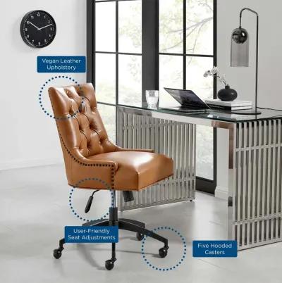 Regent Tufted Vegan Leather Office Chair