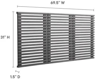 Render Wall Mount Queen Headboard