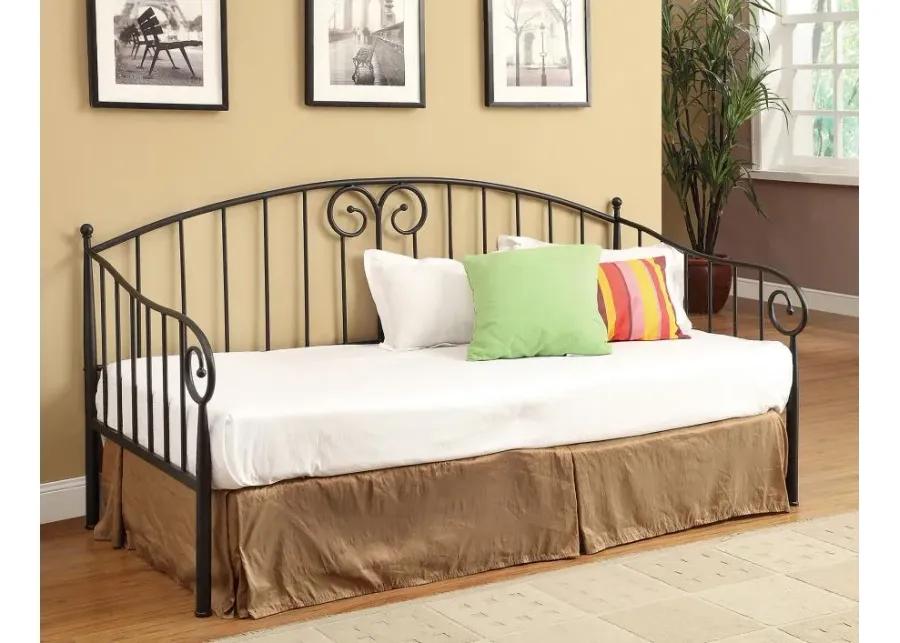 Grover Twin Metal Daybed Black