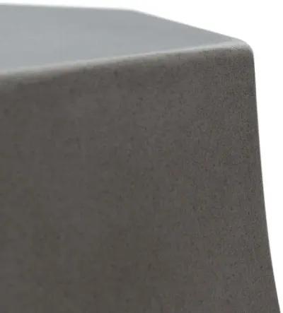 KLAUDIA CONCRETE ACCENT TABLE