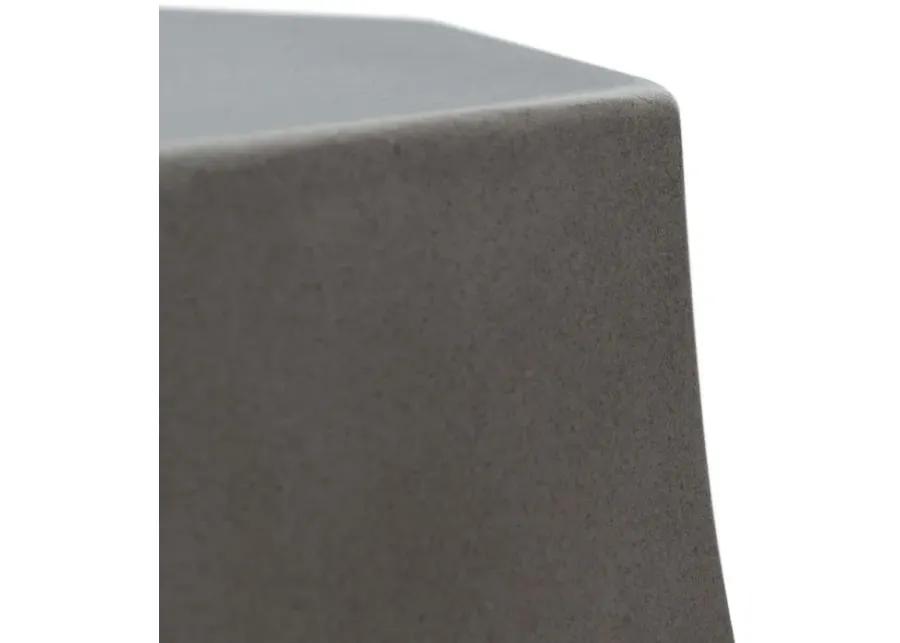 KLAUDIA CONCRETE ACCENT TABLE