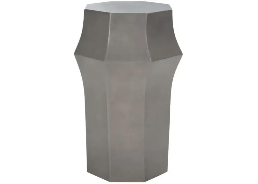 KLAUDIA CONCRETE ACCENT TABLE