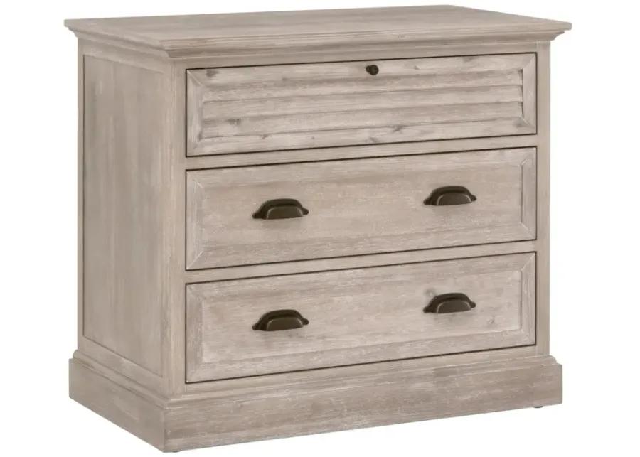 Eden 3-Drawer Nightstand