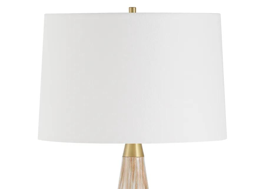 Lyra White & Gold Table Lamp