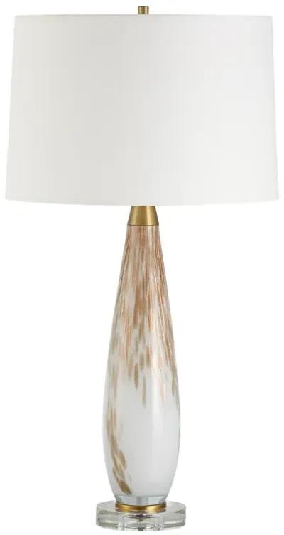 Lyra White & Gold Table Lamp