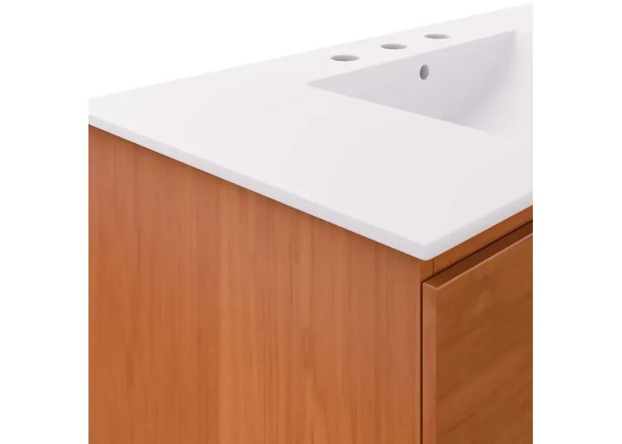 Scenic 36" Wall-Mount Bathroom Vanity