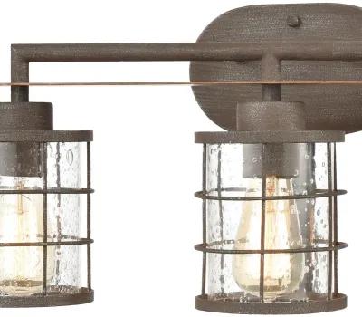 Gilbert 24" Wide 3-Light Vanity Light - Rusted Coffee