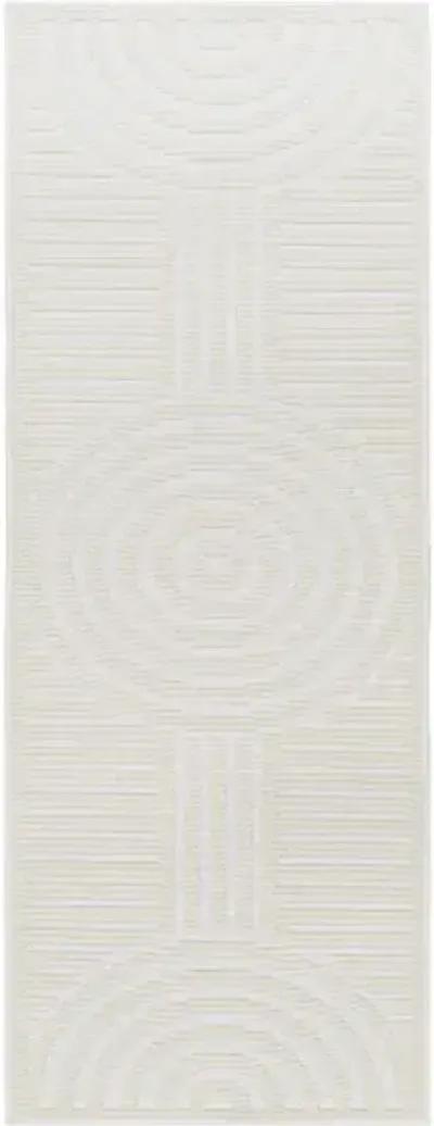 Lyna LYA-2312 3'3" x 5' Machine Woven Rug