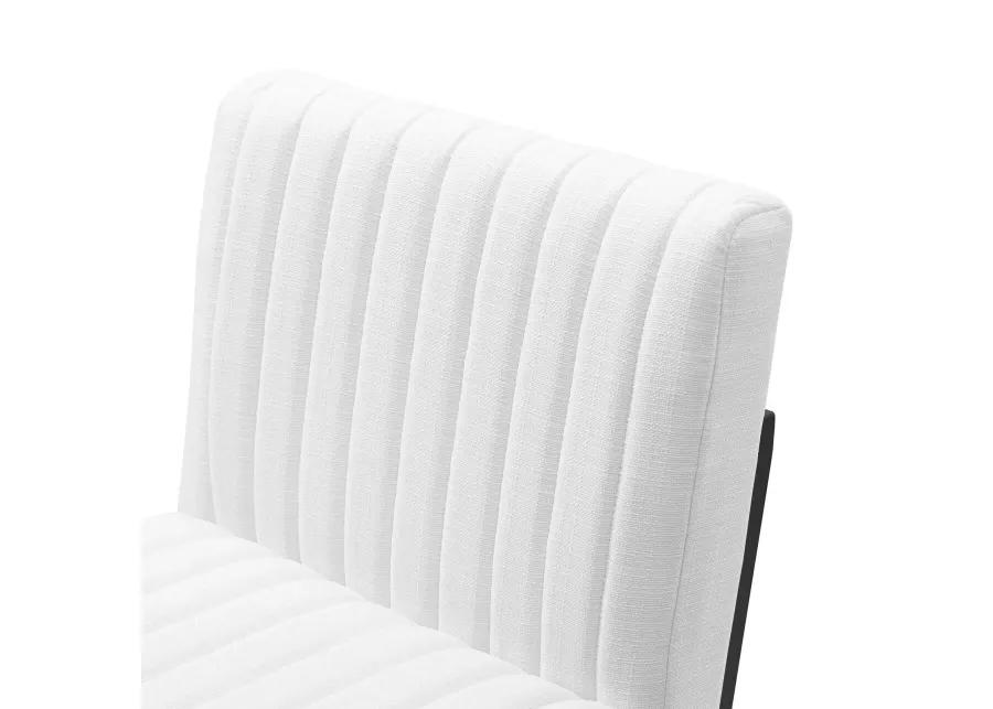 Indulge Channel Tufted Fabric Bar Stools