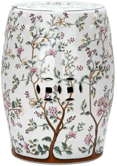 Blooming Tree Garden Stool