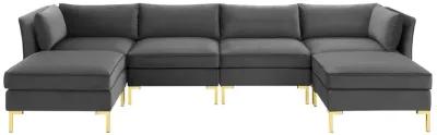 Ardent 6-Piece Performance Velvet Sectional Sofa