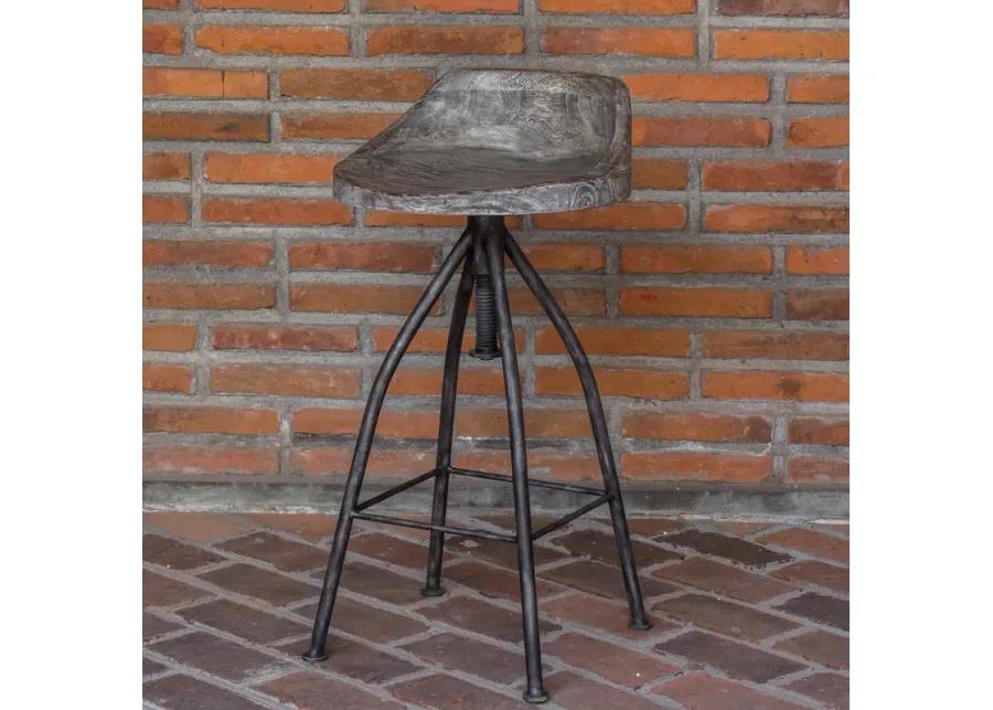 Kairu Wooden Bar Stool