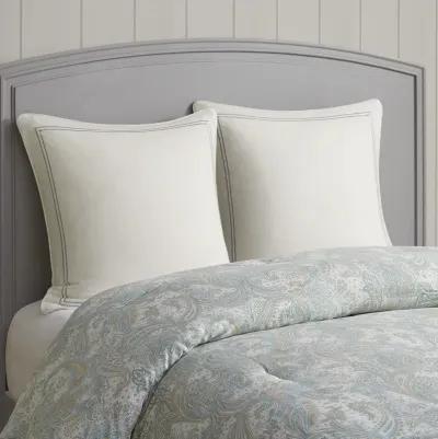 Harbor House Chelsea Ivory Cotton European Sham