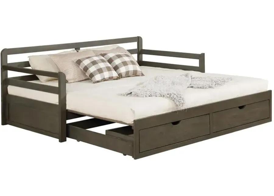 Avignon 2-Drawer Daybed with Extension Trundle