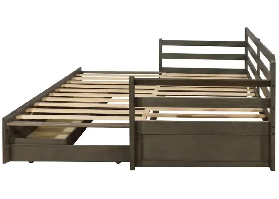 Avignon 2-Drawer Daybed with Extension Trundle