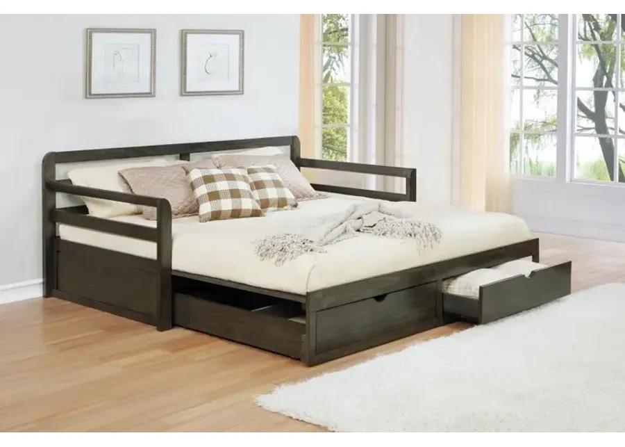 Avignon 2-Drawer Daybed with Extension Trundle