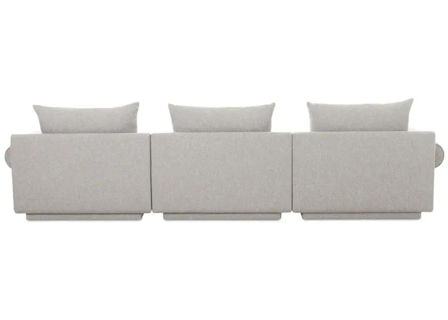 Rosello Lounge Modular Sectional Light Grey