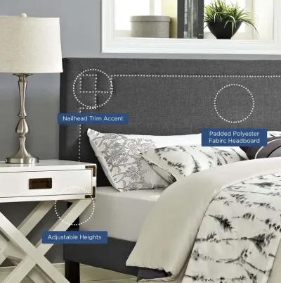 Josie Queen Upholstered Fabric Headboard