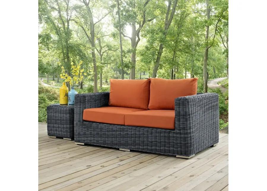 Summon Outdoor Patio Sunbrella® Loveseat