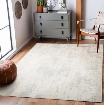 ARIELLA Cream/Grey Rectangle 7'10" x 10'2" ft Rug