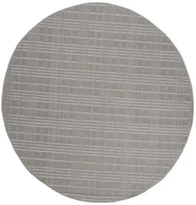 Safavieh BERMUDA 800 Collection BMU802F-7R Grey 6'-7" X 6'-7" Round