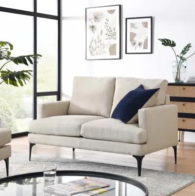 Evermore Upholstered Fabric Loveseat