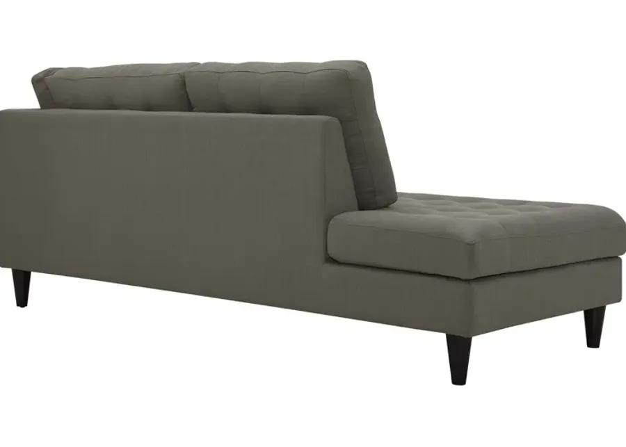 Empress 2-Piece Upholstered Left Facing Bumper Sectional