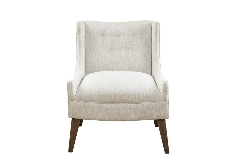 Madison Park Malabar Cream Accent Chair