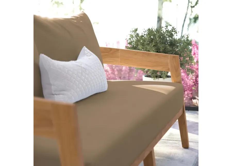 Brisbane Teak Outdoor Loveseat