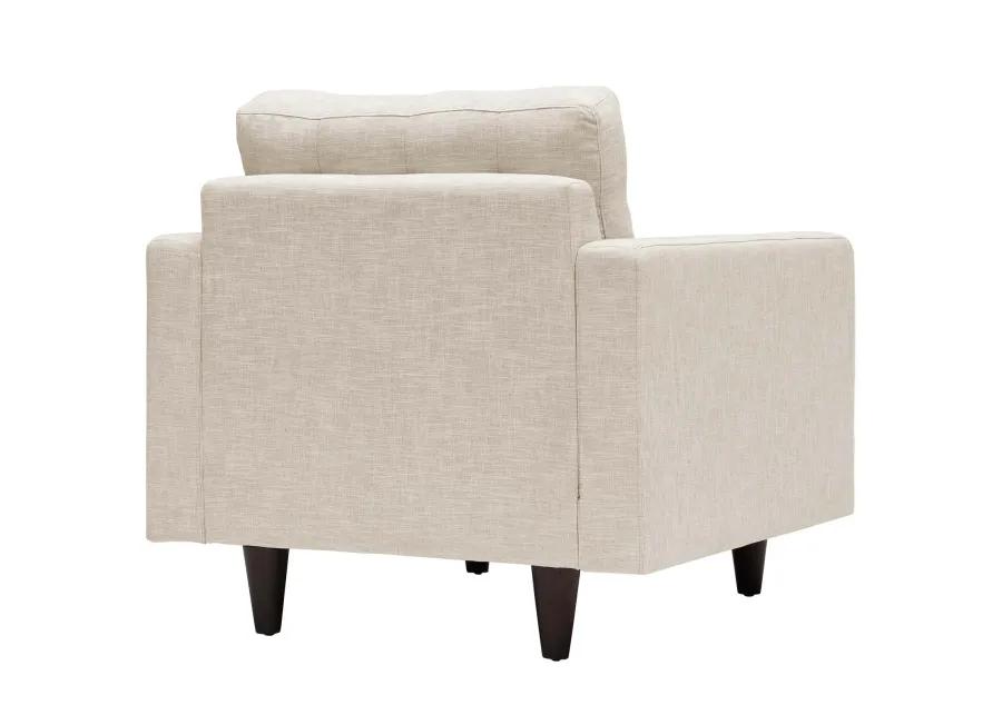 Empress Armchair Upholstered Fabric Set of 2