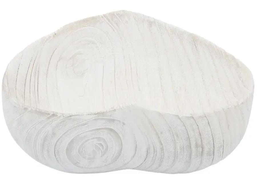 Wood, S/2 9/10" Heart Bowls, White