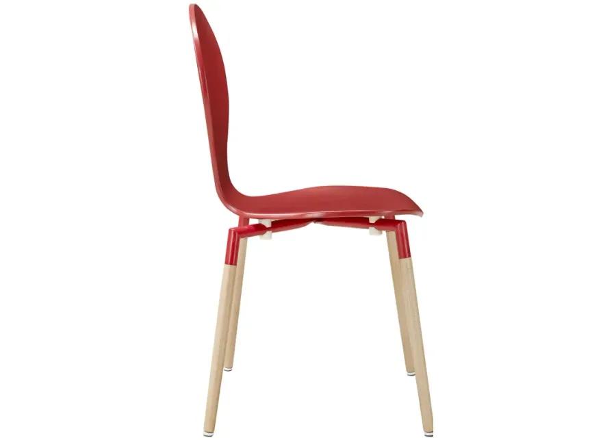 Path Dining Wood Side Chair