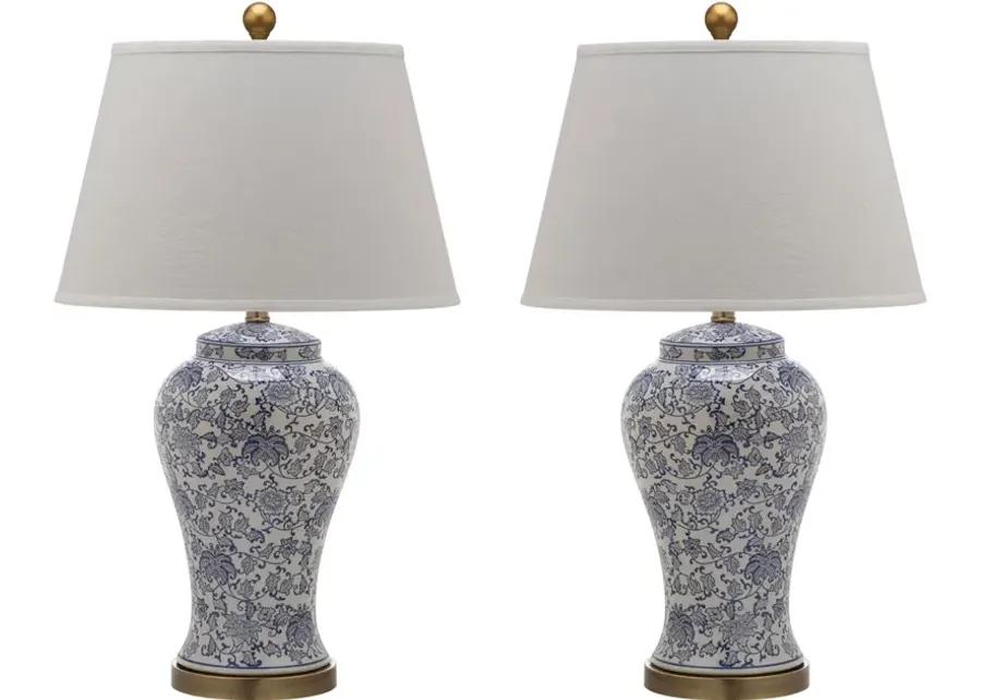 Spring 29-Inch H Blossom Table Lamp - Set of 2