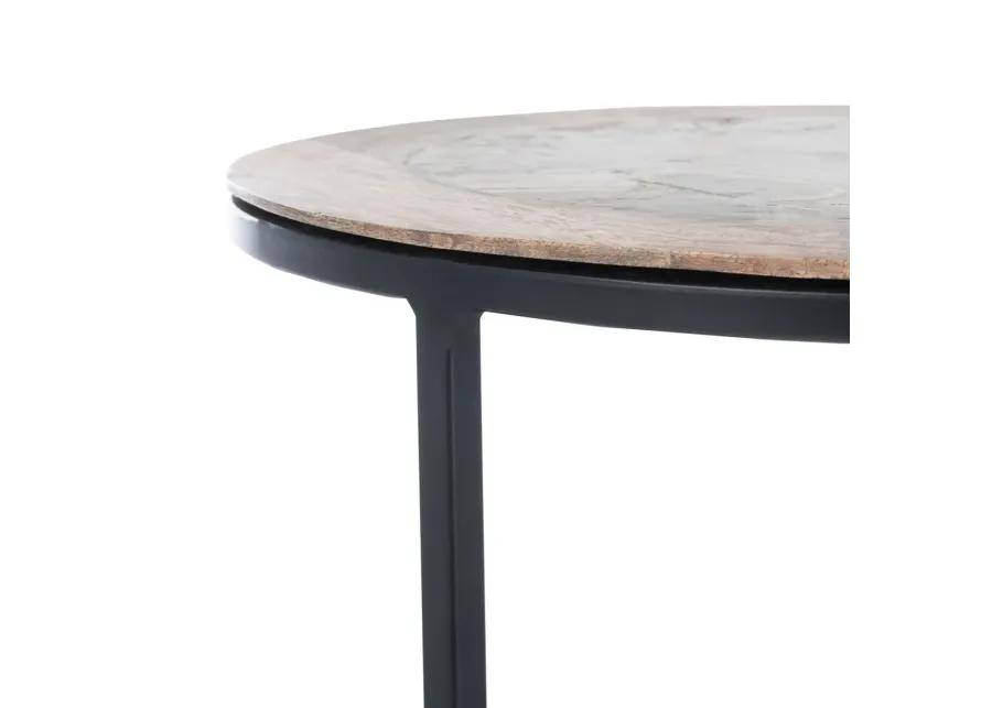 LUMI AGATE ACCENT TABLE