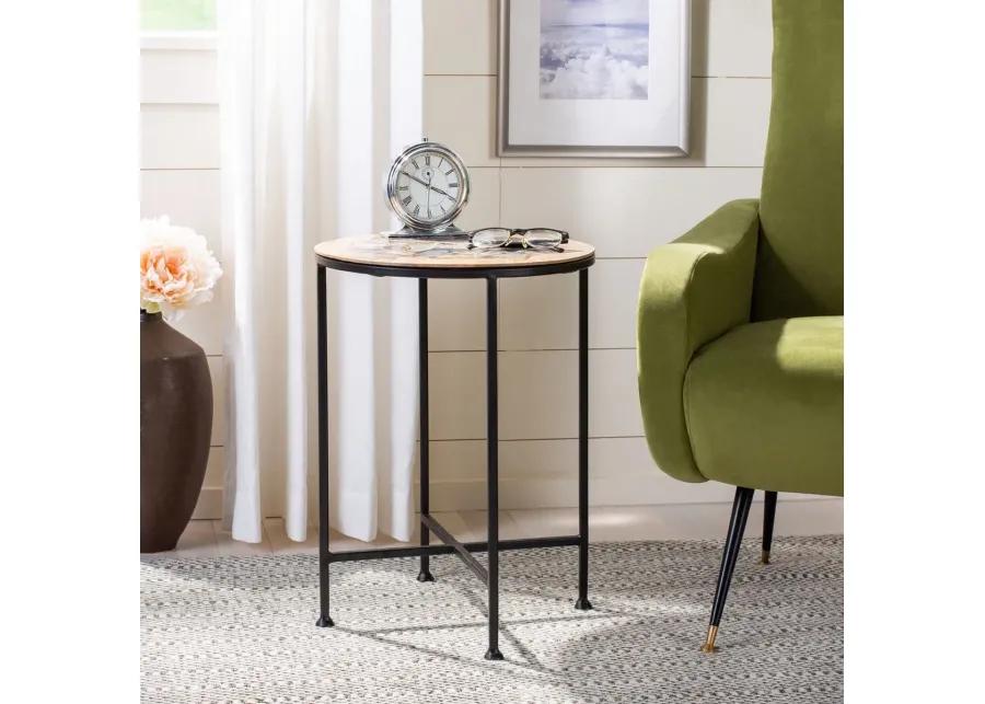 LUMI AGATE ACCENT TABLE