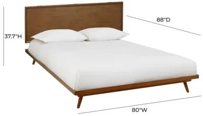 Emery Pecan King Bed