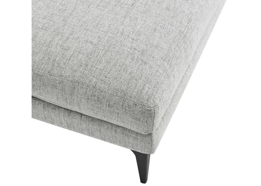 Evermore Upholstered Fabric Ottoman