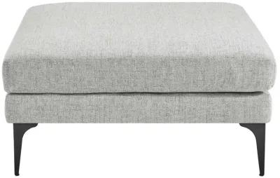 Evermore Upholstered Fabric Ottoman