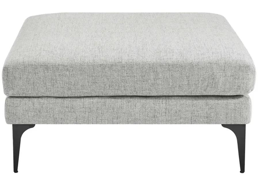 Evermore Upholstered Fabric Ottoman