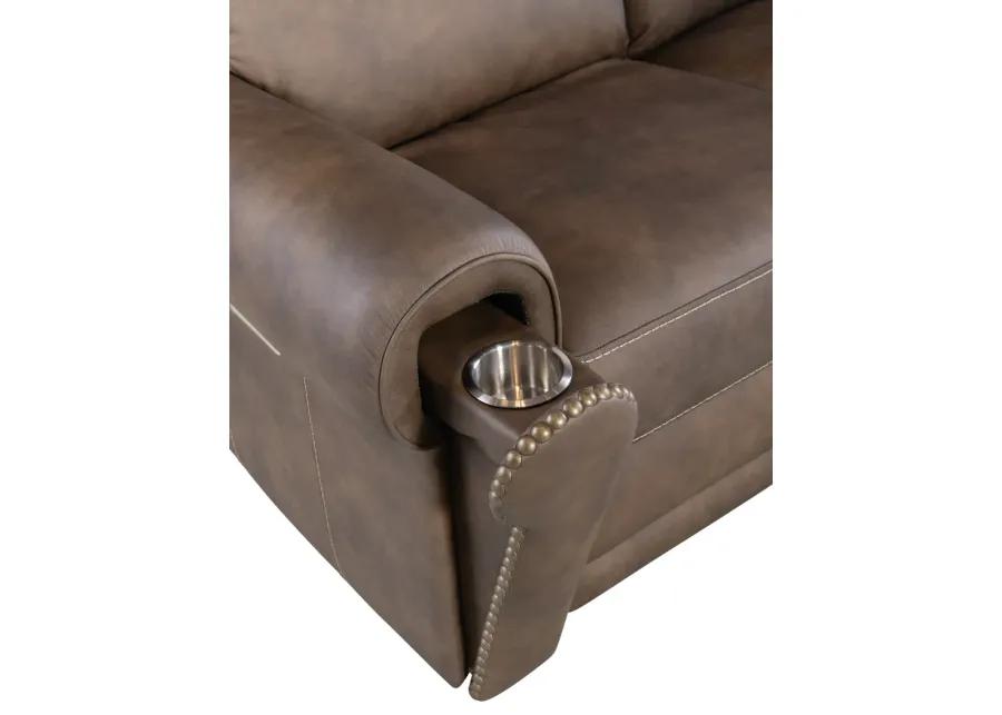 Duncan Power Loveseat w/Power Headrest & Lumbar