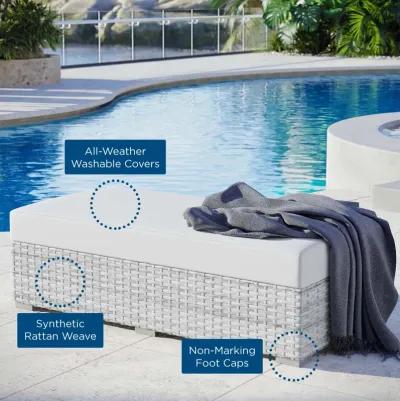 Convene Outdoor Patio Rectangular Ottoman