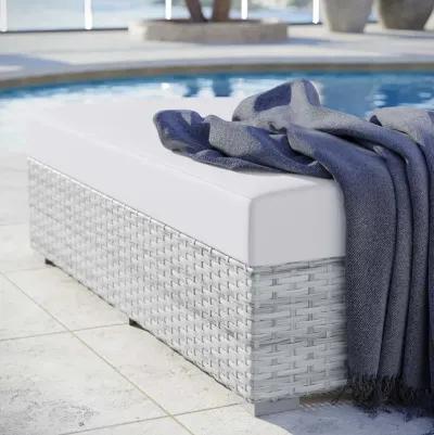 Convene Outdoor Patio Rectangular Ottoman