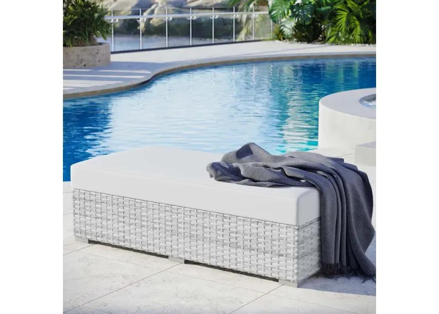 Convene Outdoor Patio Rectangular Ottoman