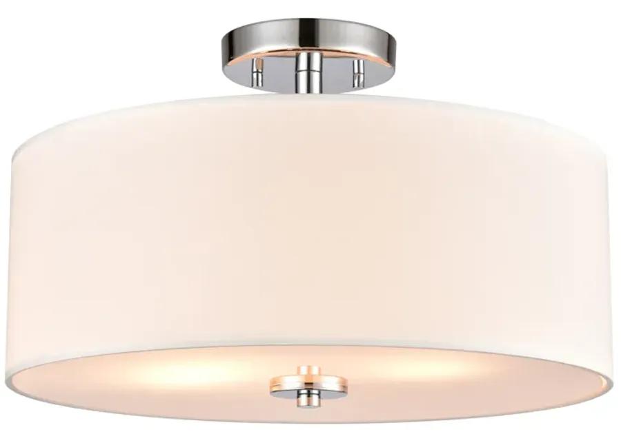 Oakland 2-Light Semi Flush Mount 