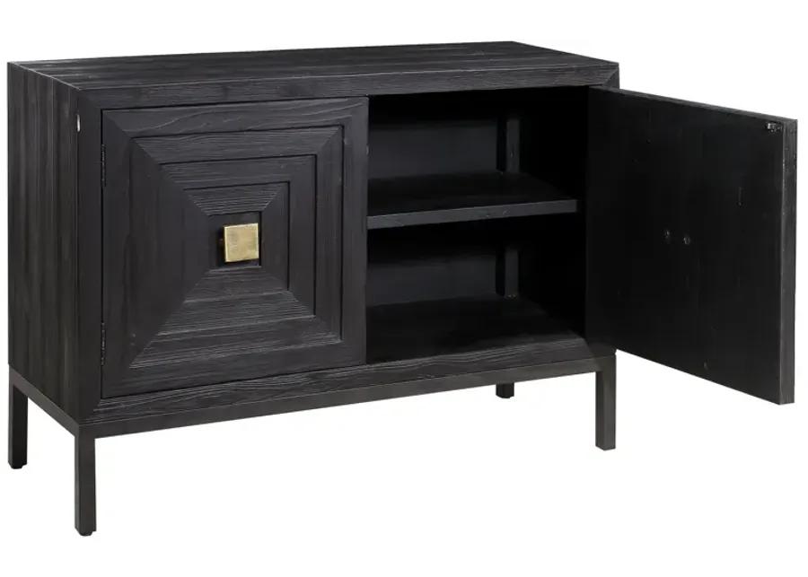 Aiken Dark 2 Door Cabinet